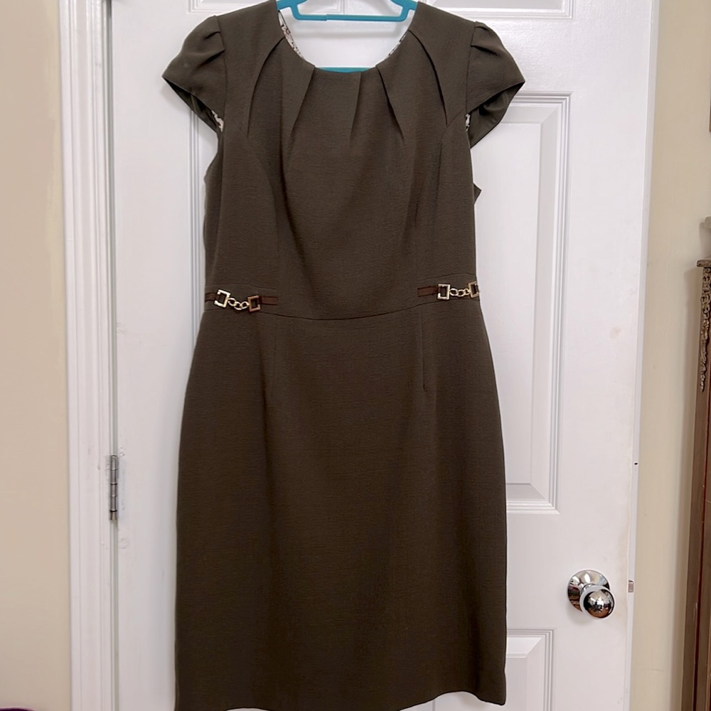 Olive green Antonio Melani dress